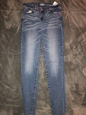 Levis Denizen Modern Skinny Jeans; 6M; 28 Waist; 32 Long; 83% Cotton; Faded